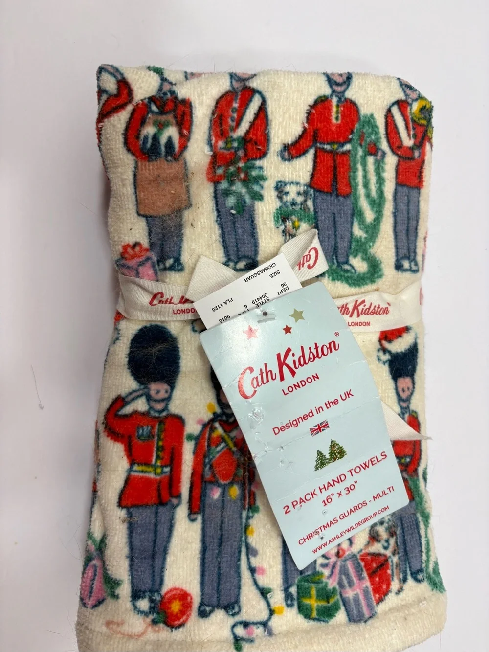 Cath Kidston Christmas Guards Kids' Hand Towel - Multi